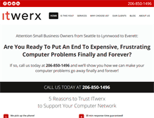 Tablet Screenshot of itwerx.net